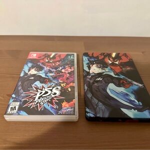 Persona 5 Strikers Nintendo Switch with Steelbook Case